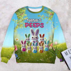 Personalized Gifts For Easter Day 3D Shirt Bunny Peeps 01OHMH220125 - AOP Products - GoDuckee