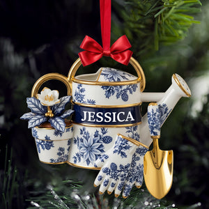 Garden Tools Acrylic Ornament - Personalized Gifts For Gardeners 02PGLU131025 - Ornament - GoDuckee