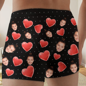 You're A Keeper, Personalized Photo Men's Boxer, Unique Gifts For Him, Valentine's Day Gifts - Boxer Briefs - GoDuckee