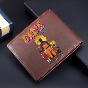 Personalized Gifts For Dad PU Leather Wallet 07qhqn130524pa Father's Day - PU Leather Wallet - GoDuckee