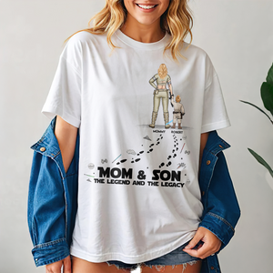 Best Mom In The Galaxy Shirt - Personalized Gifts For Mom 05QHPU140425HHHG - Shirts - GoDuckee