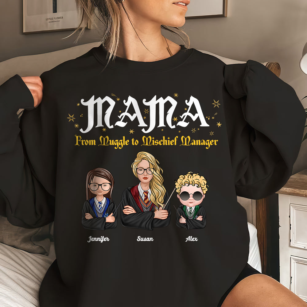Personalized Gifts For Mom Shirt Wizard Family 01OHHN060224TM