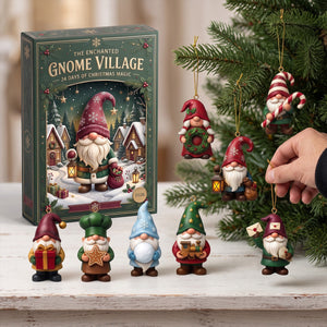 Gnome Village Advent Calendar Blind Box - Personalized Christmas Gifts 04totn271026 - Advent Calendar - GoDuckee