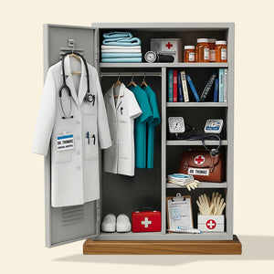 Doctor Personal Locker Acrylic Plaque - Personalized Gifts For Doctor 01qhdt070625 - Shaped Plaques - GoDuckee