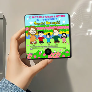 Personalized Custom Music Fridge Magnet Gifts For Mom 03XQQN261224DA - Fridge Magnet - GoDuckee