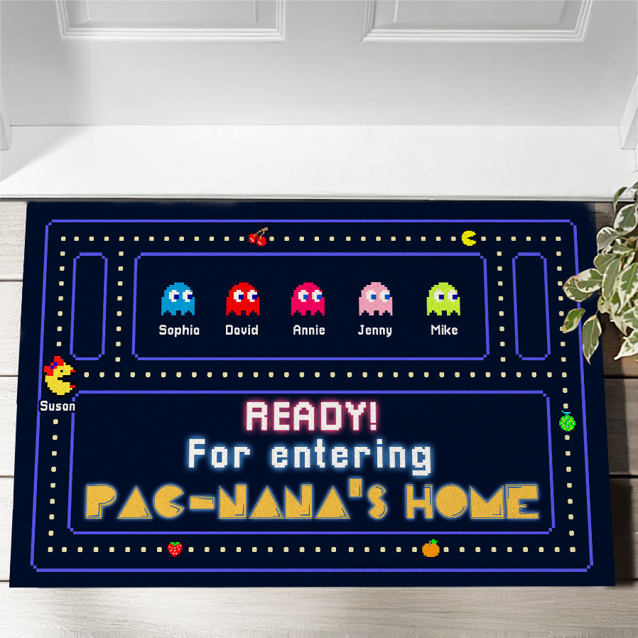 Gift For Grandparents, Personalized Doormat, Grandkids Doormat 02HTHN040723 - Doormat - GoDuckee