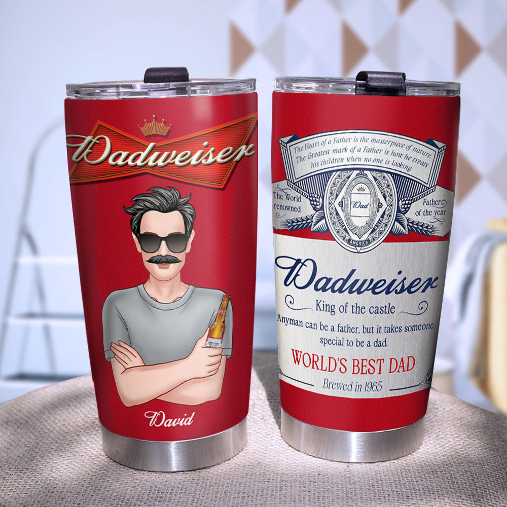 Dad Beer Personalized Tumbler - 20oz TZ-TCTT-02dnpo080523TM - Tumbler Cup - GoDuckee