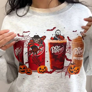 Horror Film Drink 108acxx260824 Halloween Shirt - Shirts - GoDuckee