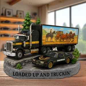Classic Trucker Movie Acrylic Plaque- Personalized Gift For Trucker 04QHPU210525 - Shaped Plaques - GoDuckee
