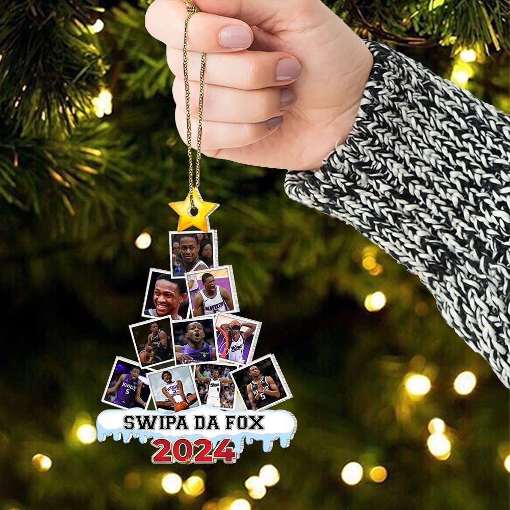 Custom Photo Christmas Gift For Basketball Fans Ornament 04TOMH120824 - Ornament - GoDuckee