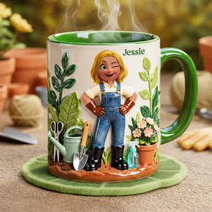 Gardening Coffee Accent Mug - Personalized Gifts For Garden Lovers 01kita130126 - Coffee Mug - GoDuckee