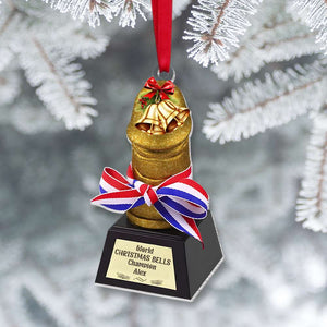 Personalized Gift For Couple Christmas Ornament Naughty Trophy 02OHMH250924 - Ornament - GoDuckee