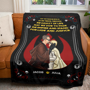 Personalized Gifts For Couple Blanket 03xqpu021224 - Blanket - GoDuckee