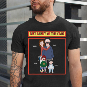 Personalized Gifts For Family Shirt 02ohpu241224hg Best Family Of The Year - Shirts - GoDuckee