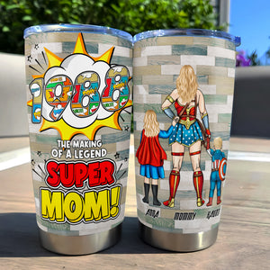 Personalized Gifts For Mom Tumbler Super Mom 03ohlu050325pa - Tumbler Cup - GoDuckee