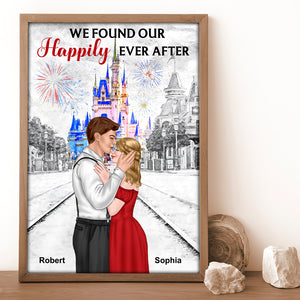 We Found Our Happily Ever After -Personalized Canvas Print-Gift For Him/ Gift For Her- Couple Canvas Print-06naqn110823tm - Poster & Canvas - GoDuckee