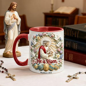Christian Easter Scripture Coffee Mug - Gift For Christian 01PALU090126 - Coffee Mug - GoDuckee