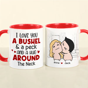 I Love You-Gift For Couple-Personalized Coffee Mug- Funny Couple - Coffee Mug - GoDuckee