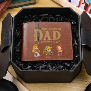 Personalized Gifts For Dad PU Leather Wallet 04NAQN040524PA Father's Day - PU Leather Wallet - GoDuckee