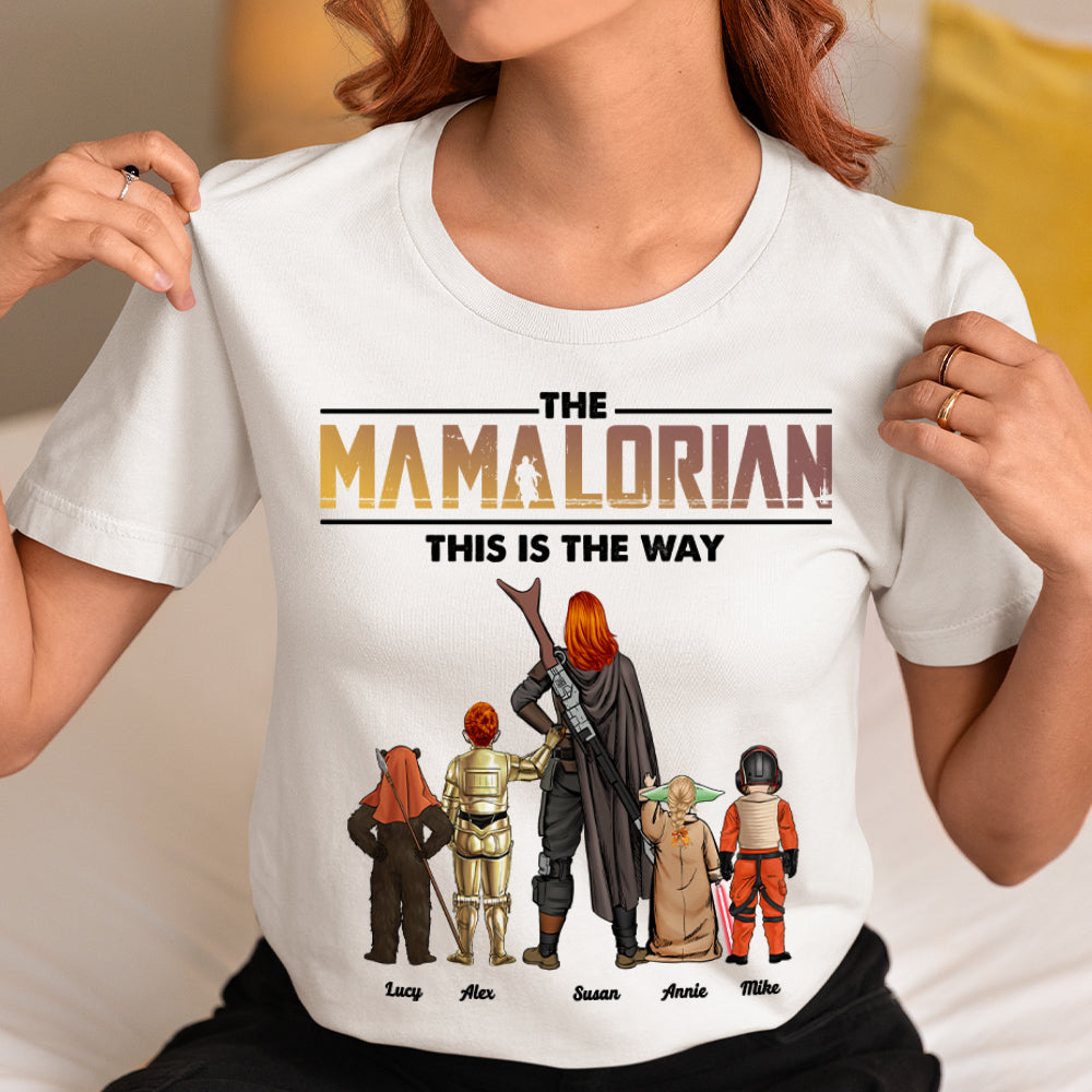 Personalized Gifts For Mom Shirt This Is The Way 03QHHN060224HHHG - 2D Shirts - GoDuckee