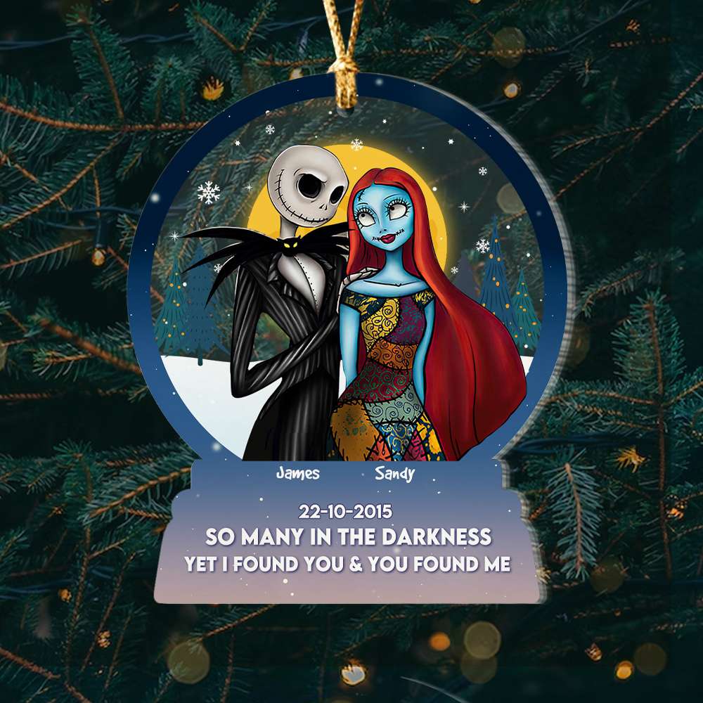 So Many In The Darkness, Couple Personalized Ornament 05ACHN161122 - Ornament - GoDuckee