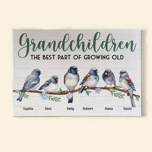 Grandma Grandchildren The Best Part 03naqn240723 Personalized Canvas Print - Poster & Canvas - GoDuckee