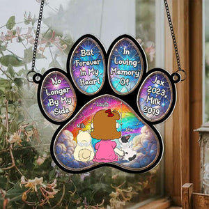 Personalized Gifts For Dog Lover Window Hanging Suncatcher Ornament 02XQMH270325HG - Ornament - GoDuckee