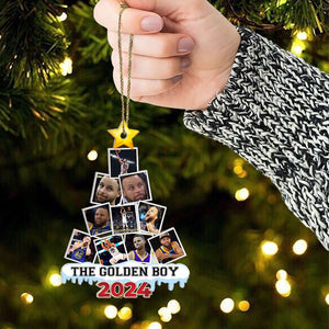 Custom Photo Gift For Fans Christmas Ornament 05TOMH140824 - Ornament - GoDuckee