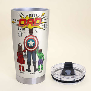 Most Powerful Dad Personalized Tumbler - 20oz TZ-TCTT-05dnqn180523tm - Tumbler Cup - GoDuckee