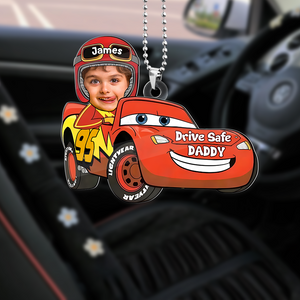 Custom Photo Gifts For Kids Car Ornament 02kapu071224 - Ornament - GoDuckee