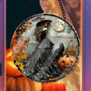 Personalized Gifts For Witch Lovers Suncatcher Ornament 32acqn240824 - Ornament - GoDuckee