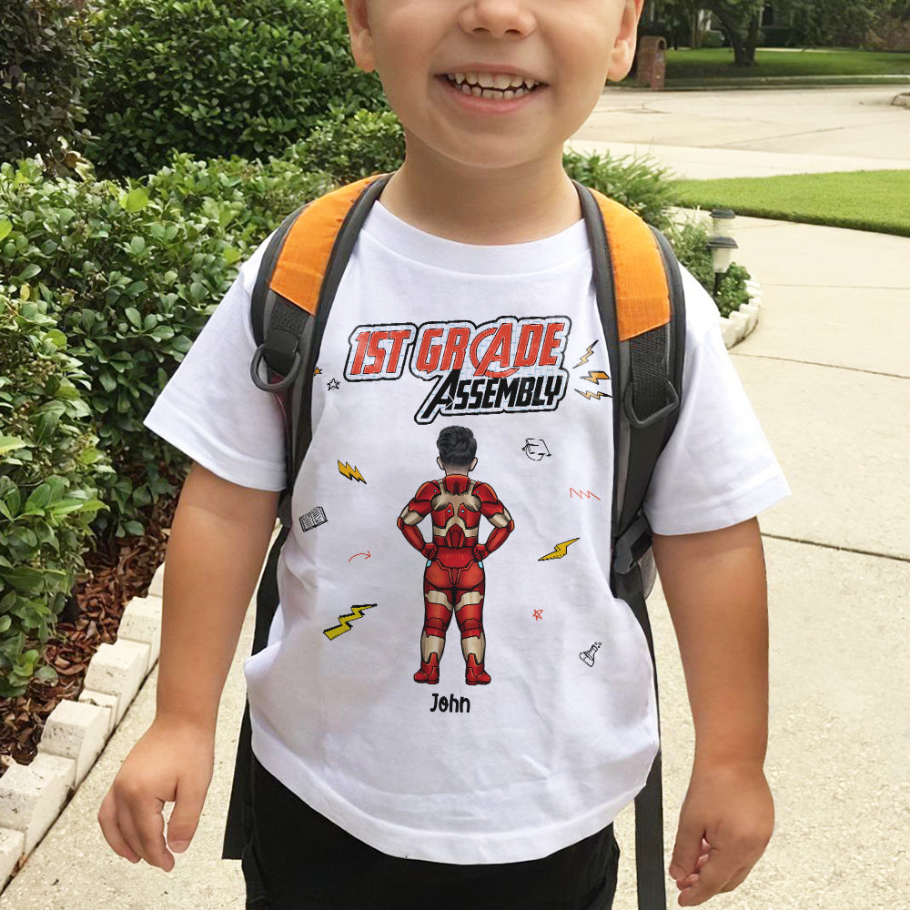 1st Grade Assembly 02QHHN190623TM Personalized Shirt - Shirts - GoDuckee