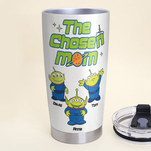 Personalized Gifts For Mom Tumbler The Chosen Mom 04totn260224 Mother's Day Gifts - Tumbler Cups - GoDuckee