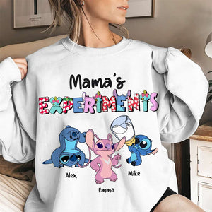 Personalized Gift For Mom Shirt Mama's Experiments 01QHHN110124 - Shirts - GoDuckee
