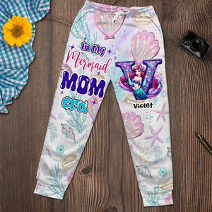 Personalized Gifts For Moms Sweatpants Mermaid Alphabet Letter 03XQLU130225 - Shorts and Pants - GoDuckee