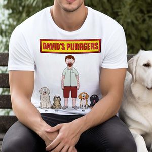 Dog And Cat Dad Shirt Personalized Gifts For Pet Lovers 05qhtn010425hg - Shirts - GoDuckee