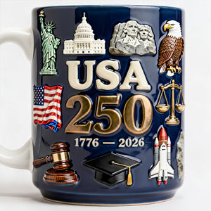 USA 250th Anniversary Coffee Mug 02NADT220126 - Coffee Mug - GoDuckee