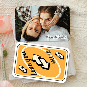 Custom Photo Gifts For Couple Wallet Card 02KADT130125 - Wallet Card - GoDuckee