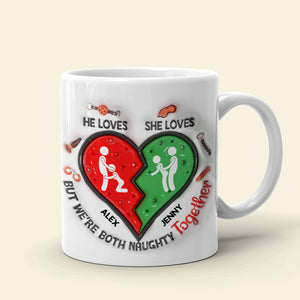 Personalized Gifts For Couple Coffee Mug Funny Couple 02OHMH121224 - Coffee Mug - GoDuckee