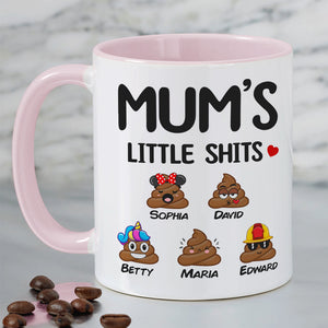 Personalized Gifts For Mom Drinkware Family Little Shit 05DTDT010324 - Drinkware - GoDuckee