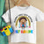 Happy First Day School, Gift For Kid, Personalized Shirt, Rainbow Kids Shirt, Summer Gift - Shirts - GoDuckee