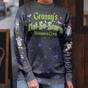 Granny's Not So Scary-Personalized 3D AOP Shirt- Gift For Grandma/ Gift For Mom- Halloween Gift- 3DAP-01qhqn210923hh - AOP Products - GoDuckee