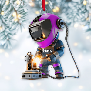 Personalized Gifts For Welder Christmas Ornament 01ohpu201124 - Ornament - GoDuckee