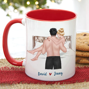 Funny Couple Personalized Mug 04HUHN040323TM - Coffee Mug - GoDuckee