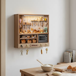 Bakery Wood Key Hanger - Personalized Gifts For Bakers 07hylu101225 - Wood Sign - GoDuckee