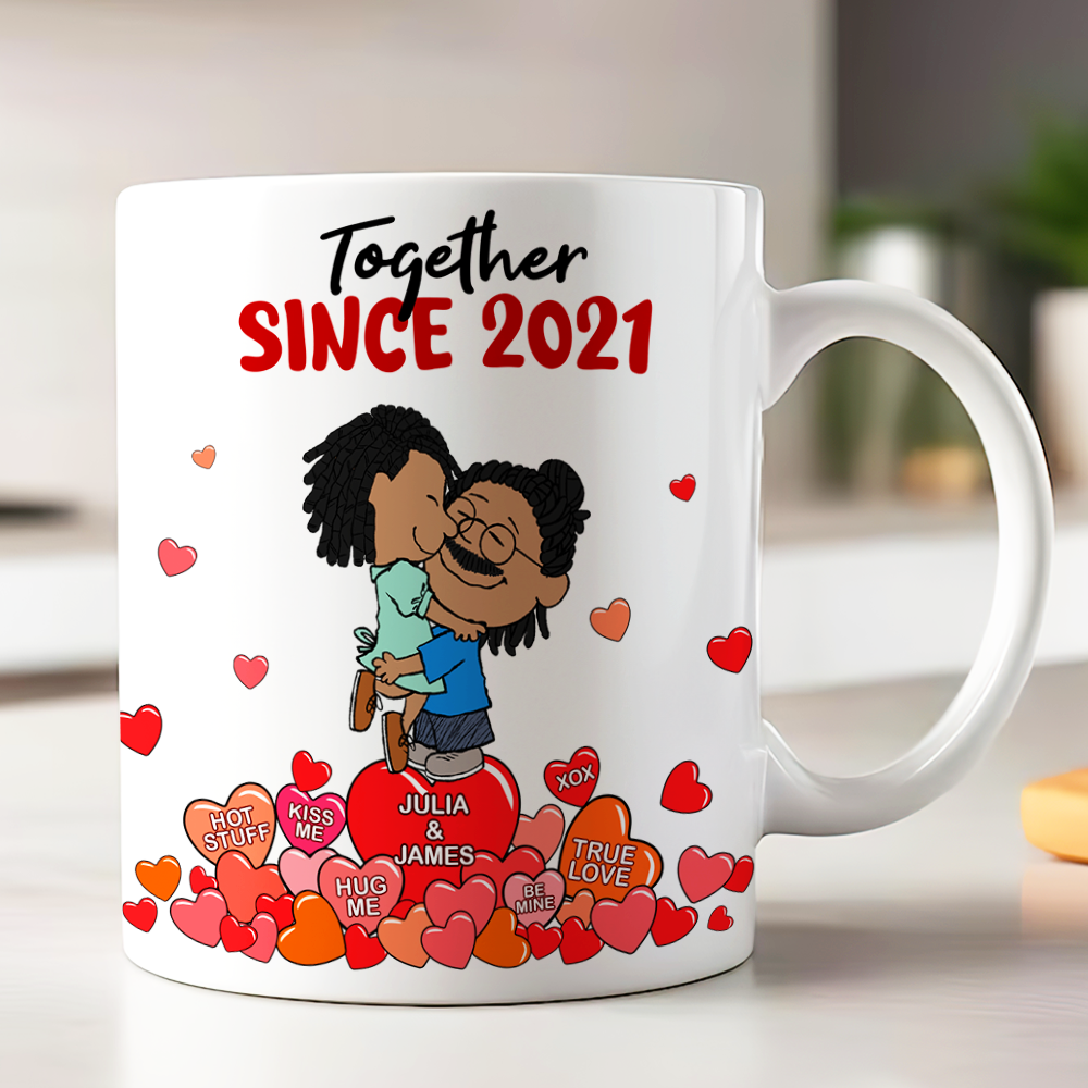 Personalized Gifts For Couple Coffee Mug 04topu040125hg - Coffee Mug - GoDuckee