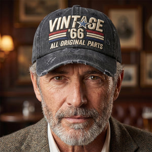 Vintage Birthday Classic Cap - Personalized Gifts 01nadt280526