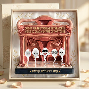 Funny Rude Mom Acrylic Plaque - Personalized Gift For Mom 05OHLU010426 - Shaped Plaques - GoDuckee