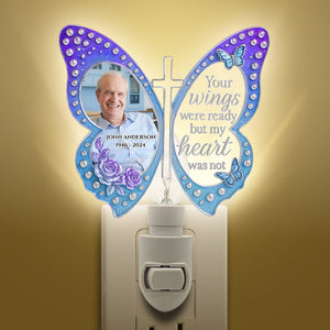 Memorial Heaven Acrylic Night Light Personalized Gift For Heaven 04PGDT080725 - Night Light - GoDuckee