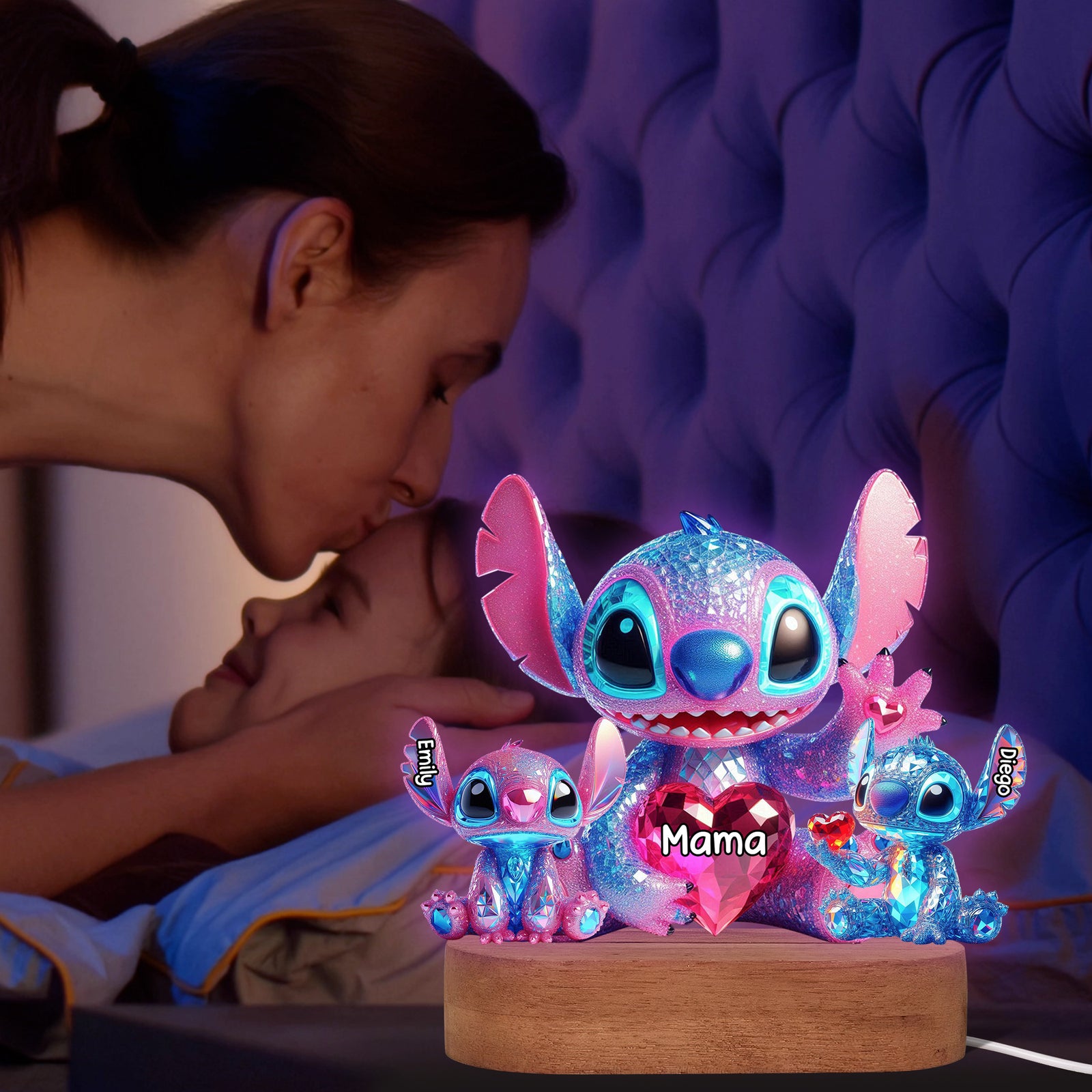 Personalized Gifts For Mom LED Light Galaxy Mom 02ohdt120425 - Led Night Light - GoDuckee